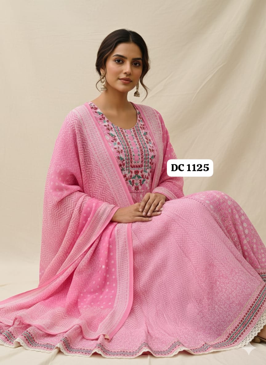 Pretty in Pink – Cotton Chikankari Suit Set
