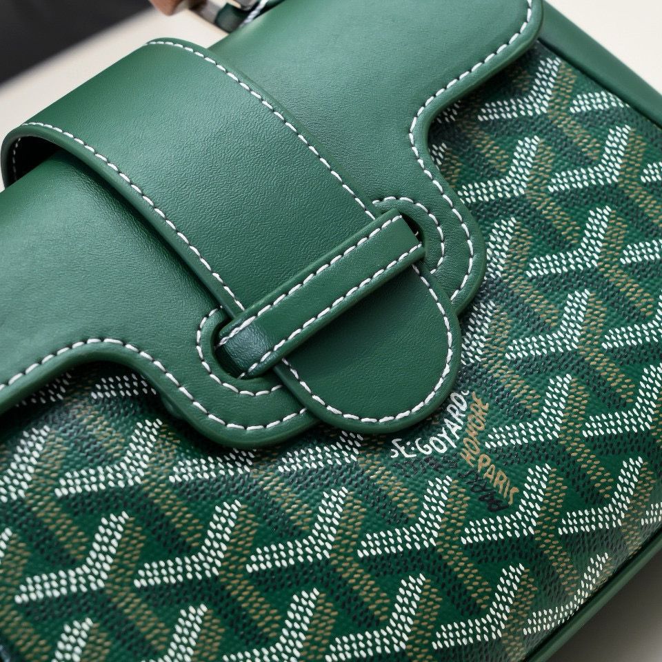 Goyard Saigon Souple Mini bag in green