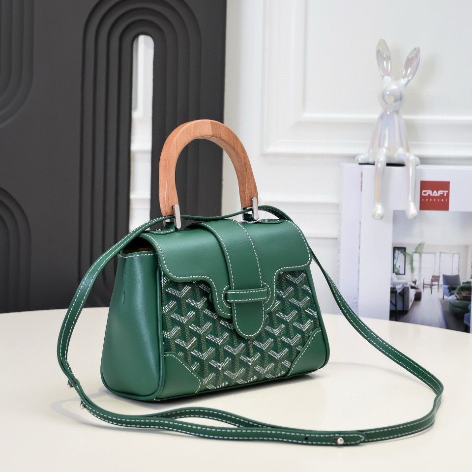 Goyard Saigon Souple Mini bag in green