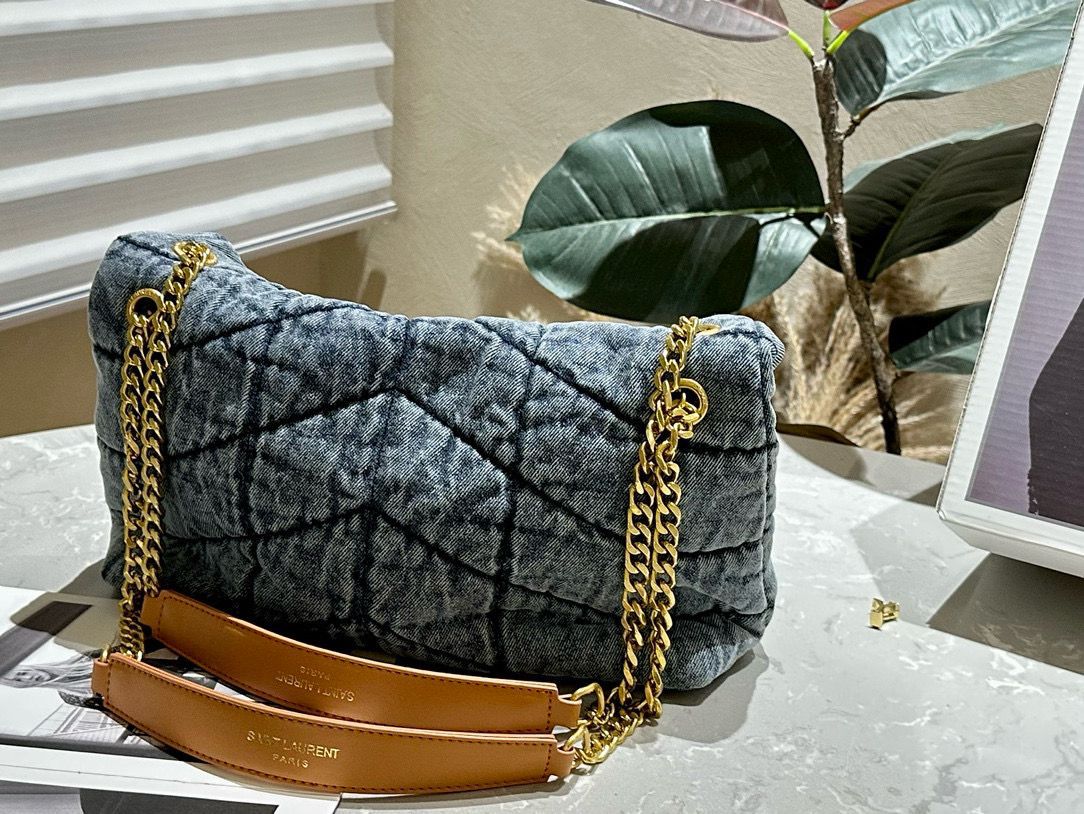 Saint Laurent Loulou Puffer shoulder bag