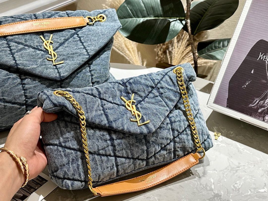 Saint Laurent Loulou Puffer shoulder bag