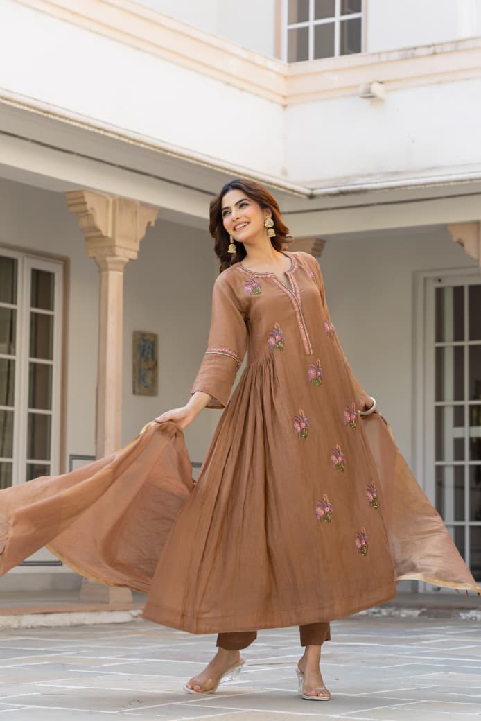 3 pc beautiful cotton mal mal  suit set