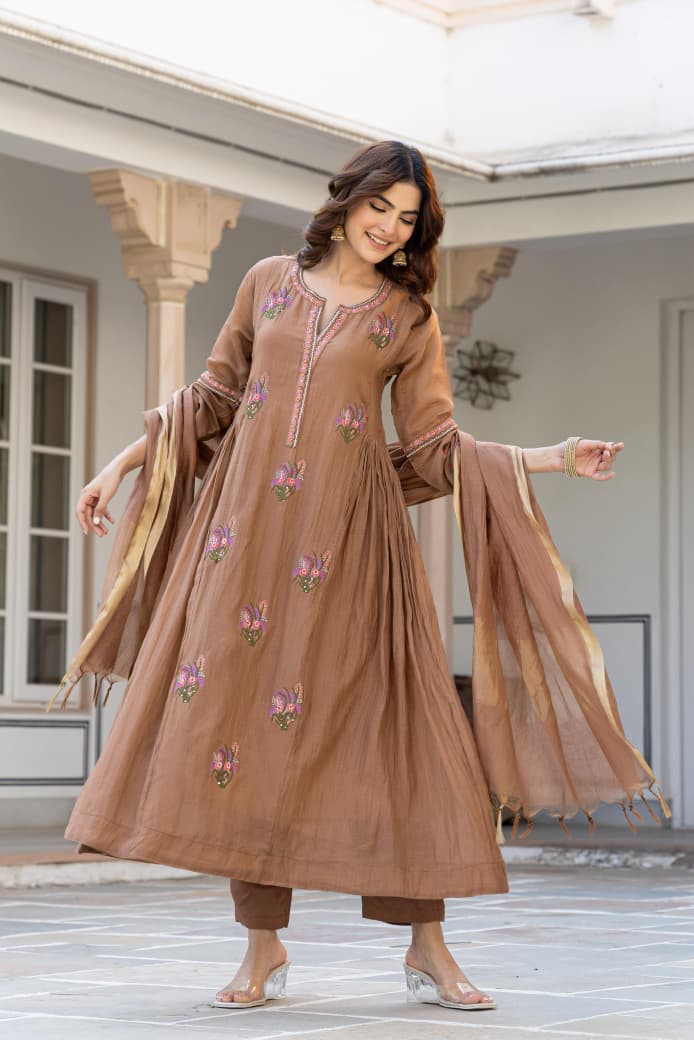 3 pc beautiful cotton mal mal  suit set